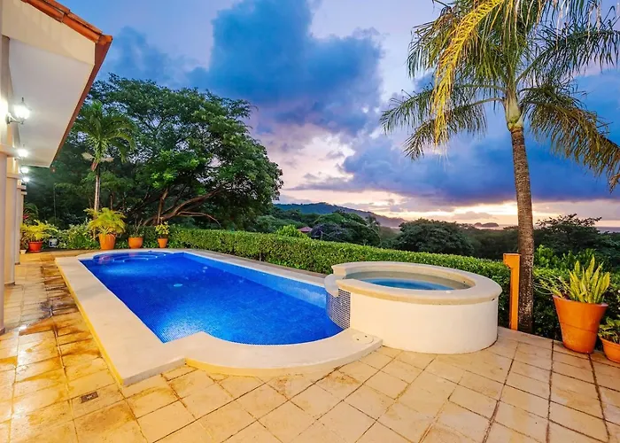 Nube Nueve 5br W Pool & Ocean Views Ferienhaus Playa Hermosa (Guanacaste)