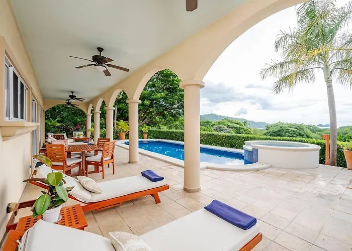 Nube Nueve 5br W Pool & Ocean Views Ferienhaus Playa Hermosa (Guanacaste)